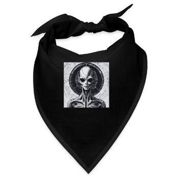 Astrophysik Spiritualität - Bandana - Schwarz - Vorne