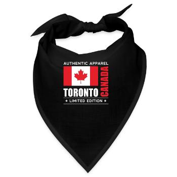 Toronto - Bandana - Schwarz - Vorne