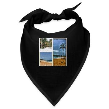 Punta Cana - Bandana - Schwarz - Vorne