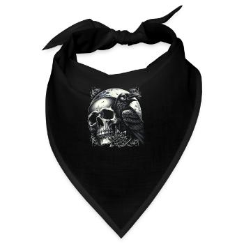 Wache des Mondraben - Bandana - Schwarz - Vorne