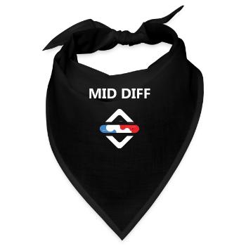 league legend Mid Diff - Bandana - Schwarz - Vorne