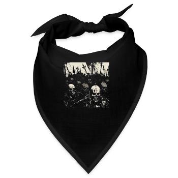 Armee der Skleletons - Bandana - Schwarz - Vorne
