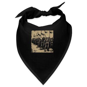 Armee der Finsternis - Bandana - Schwarz - Vorne