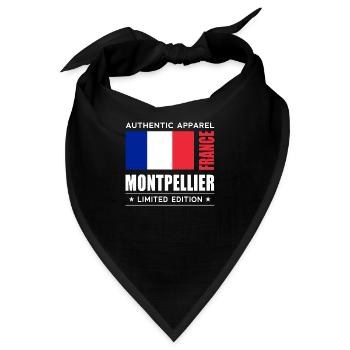 Montpellier - Bandana - Schwarz - Vorne