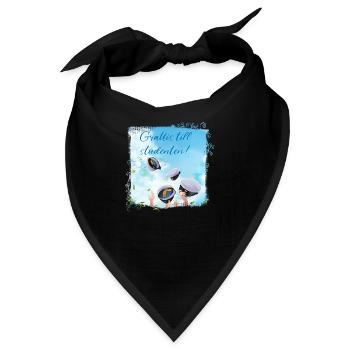 Abschlussfeier 2024 Abiturfeier - Bandana - Schwarz - Vorne