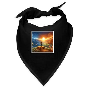 Mindset - Bandana - Schwarz - Vorne