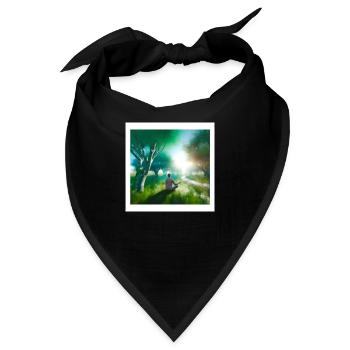 Selbstliebe - Bandana - Schwarz - Vorne