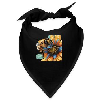 Nektar-Gier - Bandana - Schwarz - Vorne