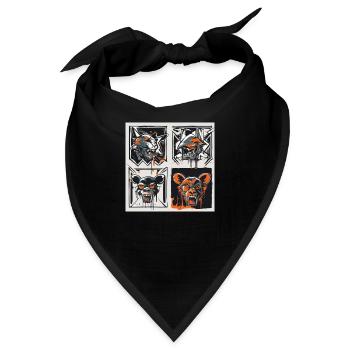 urban street 4 - Bandana - Schwarz - Vorne