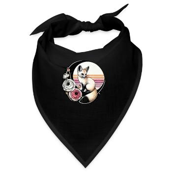 Fennek - Bandana - Schwarz - Vorne