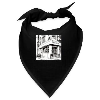 Haus Laden Manga - Bandana - Schwarz - Vorne