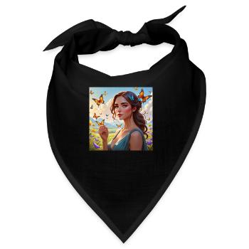 Ikone - Bandana - Schwarz - Vorne