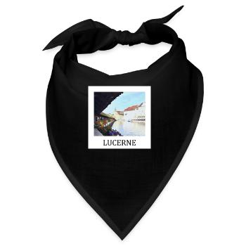 Luzern - Bandana - Schwarz - Vorne