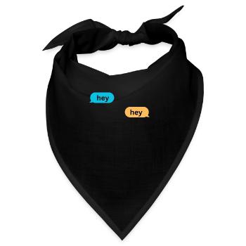 Hey - Bandana - Schwarz - Vorne