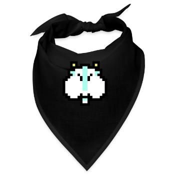 Cloud cat - Bandana - Schwarz - Vorne