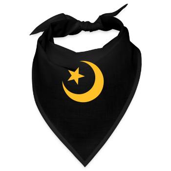 Islam - Bandana - Schwarz - Vorne