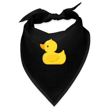 Ente - Bandana - Schwarz - Vorne