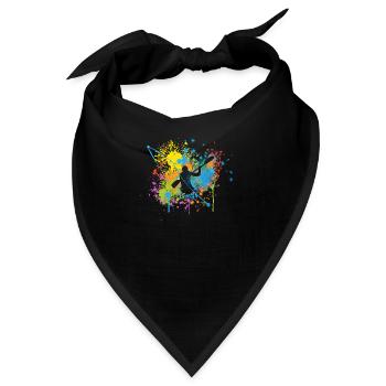 Paddeln - Bandana - Schwarz - Vorne
