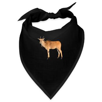 Antilope - Bandana - Schwarz - Vorne