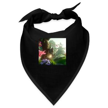 Magischer Wald - Bandana - Schwarz - Vorne