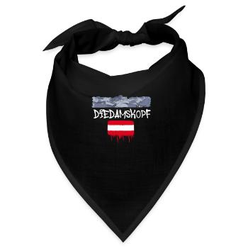 diedamskopf,berg,berge,österreicht,skigebiet,ski - Bandana - Schwarz - Vorne