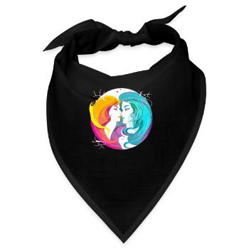 Das Gémini-Fernglas - Bandana - Schwarz - Vorne