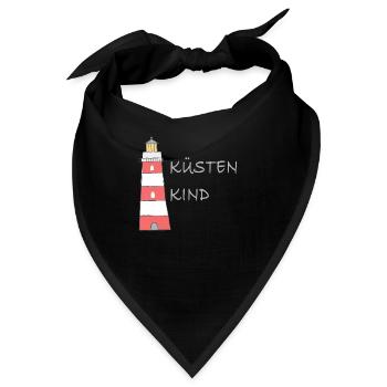 Küsten Kind - Bandana - Schwarz - Vorne