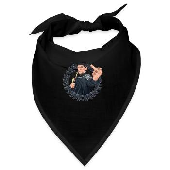 Rieser Grantler // Illustration - Bandana - Schwarz - Vorne