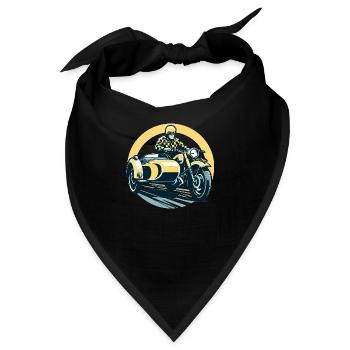 Guter Rat: 3Rad! - Bandana - Schwarz - Vorne