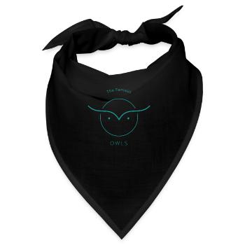 Owls - Bandana - Schwarz - Vorne