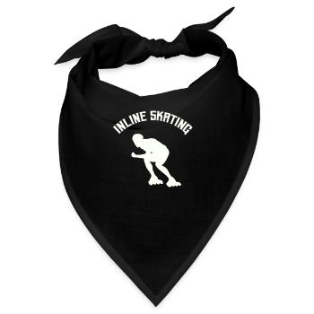 Inline Skating - Bandana - Schwarz - Vorne