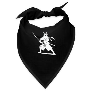 Samurai - Bandana - Schwarz - Vorne
