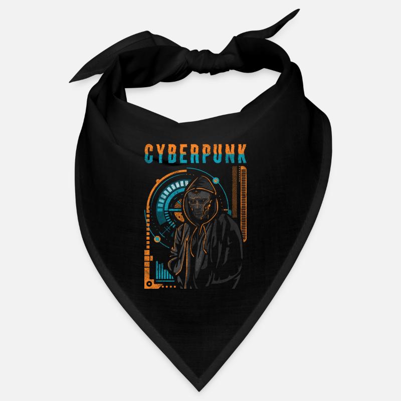 Cyborg Steampunk Tech Bandana