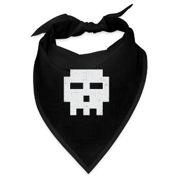 Totenkopfkopf für SPVTW Cosplayer - Bandana - Schwarz - Vorne