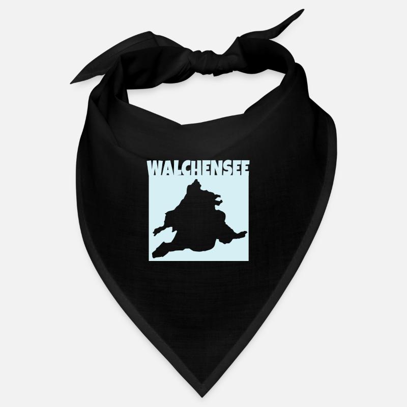 Walchensee - Silhouette Bandana