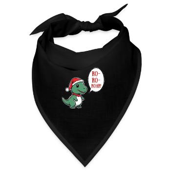 Ro Ro Roar - Bandana - Schwarz - Vorne