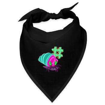 PRIMITIVE DOMÄNE - Bandana - Schwarz - Vorne