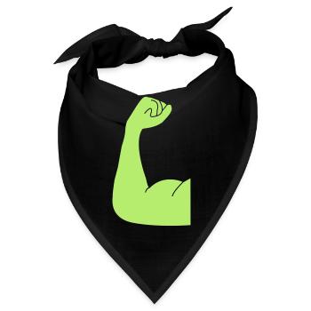 fit - Bandana - Schwarz - Vorne
