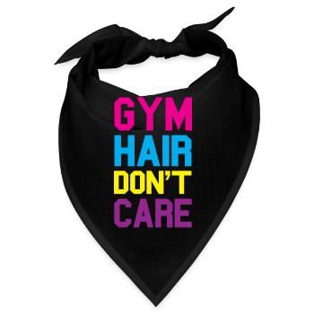Gym - Bandana - Schwarz - Vorne