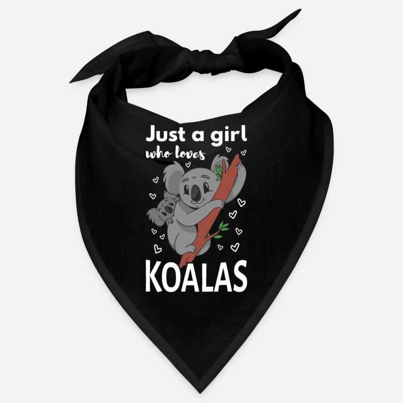 Nur ein Mädchen, das Koalas II liebt Bandana