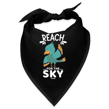 Reach For The Sky - Bandana - Schwarz - Vorne