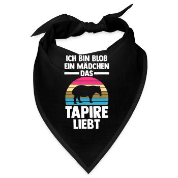 Tapir - Bandana - Schwarz - Vorne