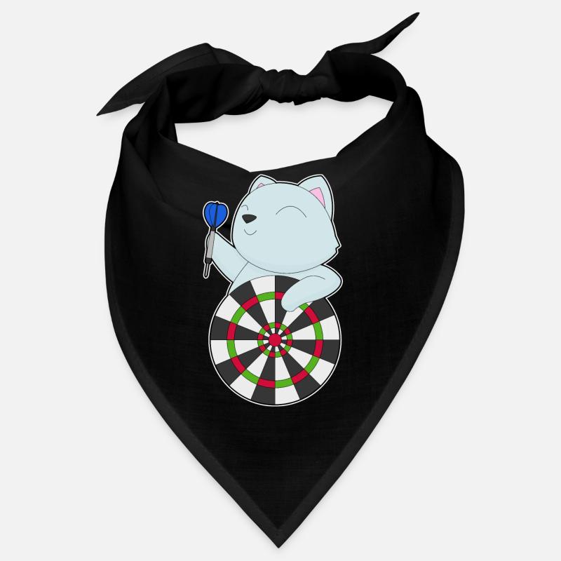 Cible de fléchettes pour chat Bandana