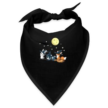 Halloween Night - Bandana - Schwarz - Vorne