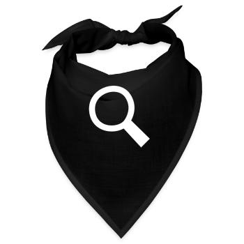 Suchen - Bandana - Schwarz - Vorne