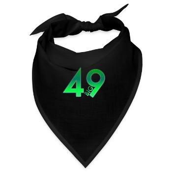 Big 49 - Bandana - Schwarz - Vorne