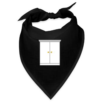 Wohnung Schrank Möbel - Bandana - Schwarz - Vorne