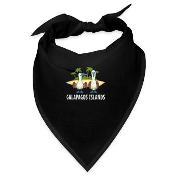Galapagos Islands - Bandana - Schwarz - Vorne