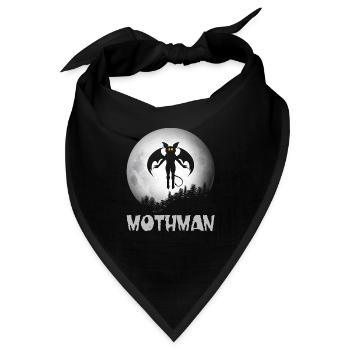 Mothman - Bandana - Schwarz - Vorne