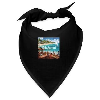 Koh Samui - Bandana - Schwarz - Vorne